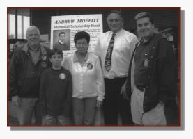 Andy's family and organizer/host Eric of the Gananoque A&P